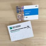 Un badge en papier semence pour vos évènements écoresponsables