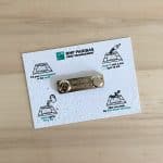 Badge à planter écologique avec attache magnet