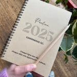 carnet kraft crayon à planter