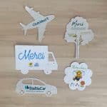 Les formes de découpe sur mesure en papier ensemencé