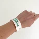 Bracelet evenement écologique fabriqué en France