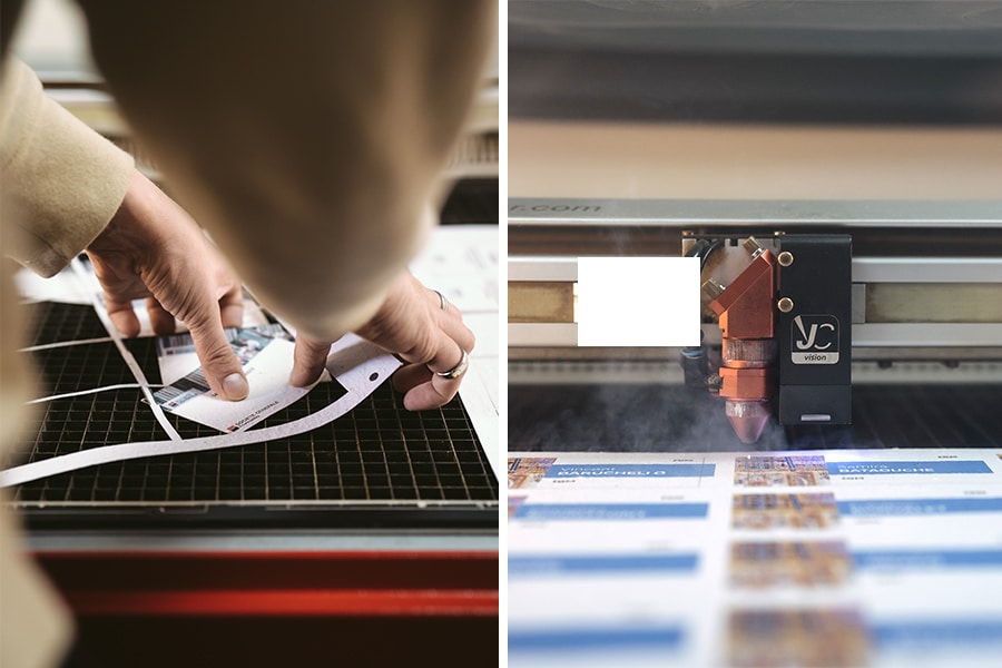 Découpe laser forme imprimerie Yvelines