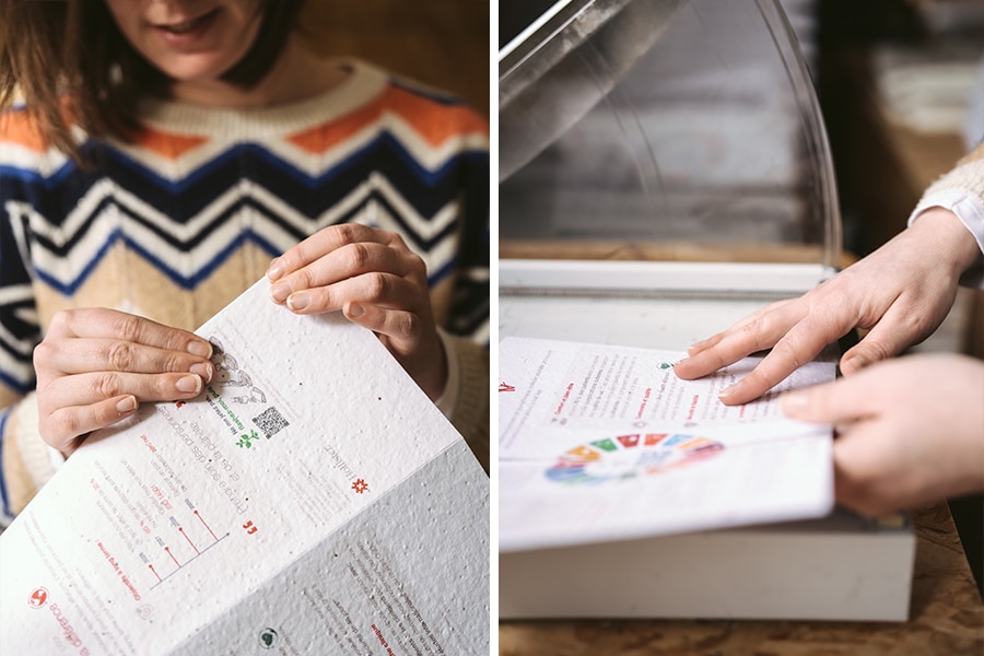 Rainage pliage manuel atelier en France