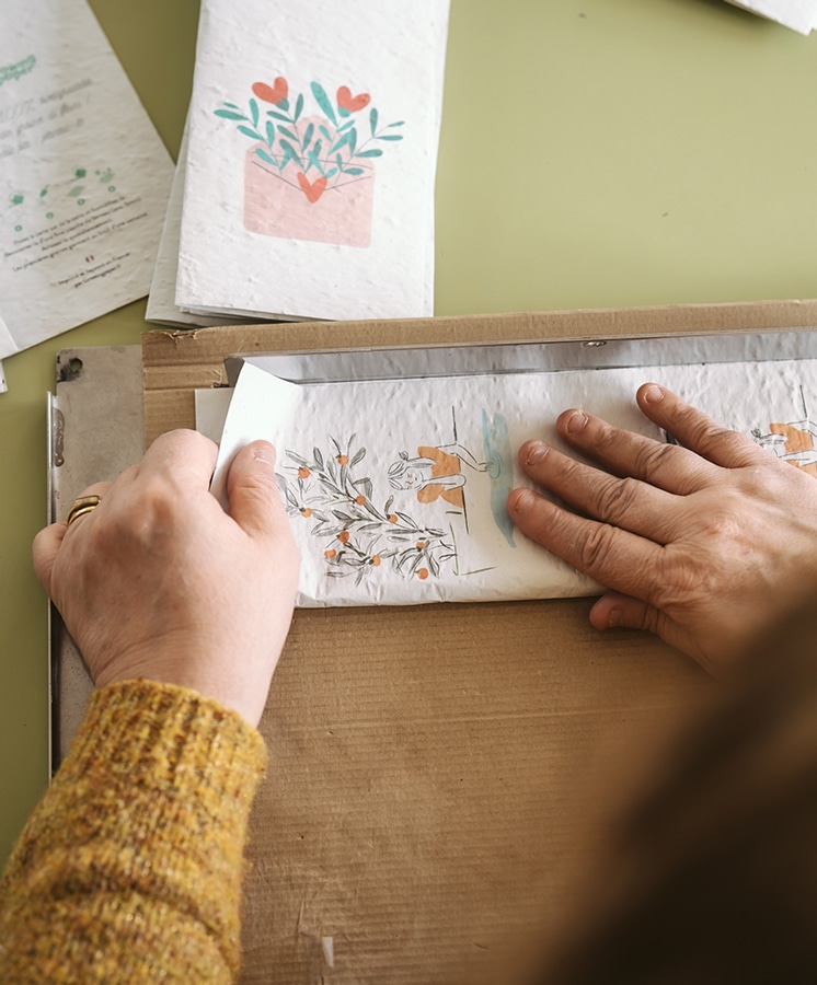 Notre imprimerie travaille avec un ESAT