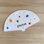 Eventail en papier à planter goodies ecoresponsable evenement