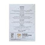 Le menu ensemencé pour hotels et restaurants