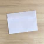 Enveloppe blanche ecologique