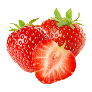 Graines de fraise dans papier ensemencé