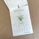 Calendrier fleurs 2026