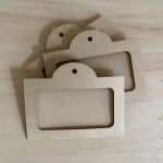 Porte badge kraft écologique France