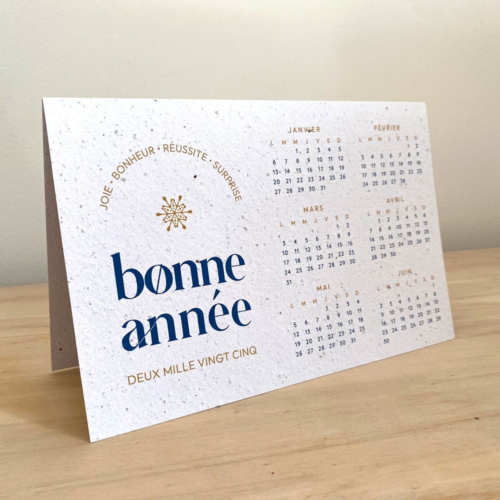 Carte de voeux entreprises personnalisées