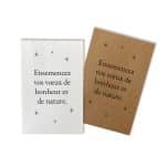 Sachets de graines voeux entreprise