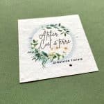 Carte de visite à planter