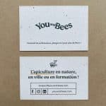 Carte de visite ecologique