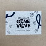 carte de visite écologique