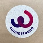 carte ronde papier herbe