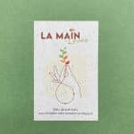 carte de visite papier herbe