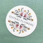 Carte de visite papier vegetal