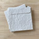 Enveloppe carrée ensemencée