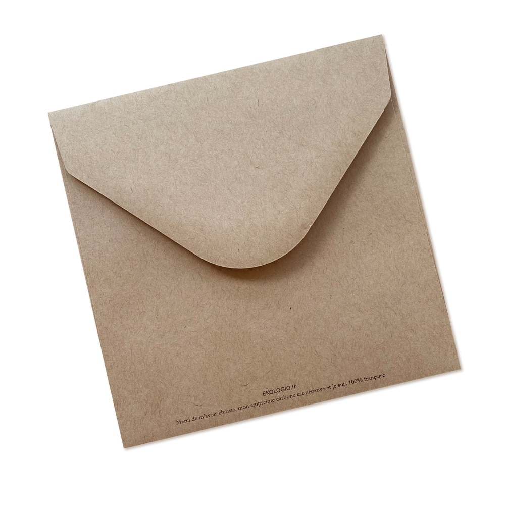 Enveloppe kraft Carrée - Made in France