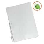 Feuilles vierges ensemencées