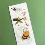 Marque-page papier vegetal