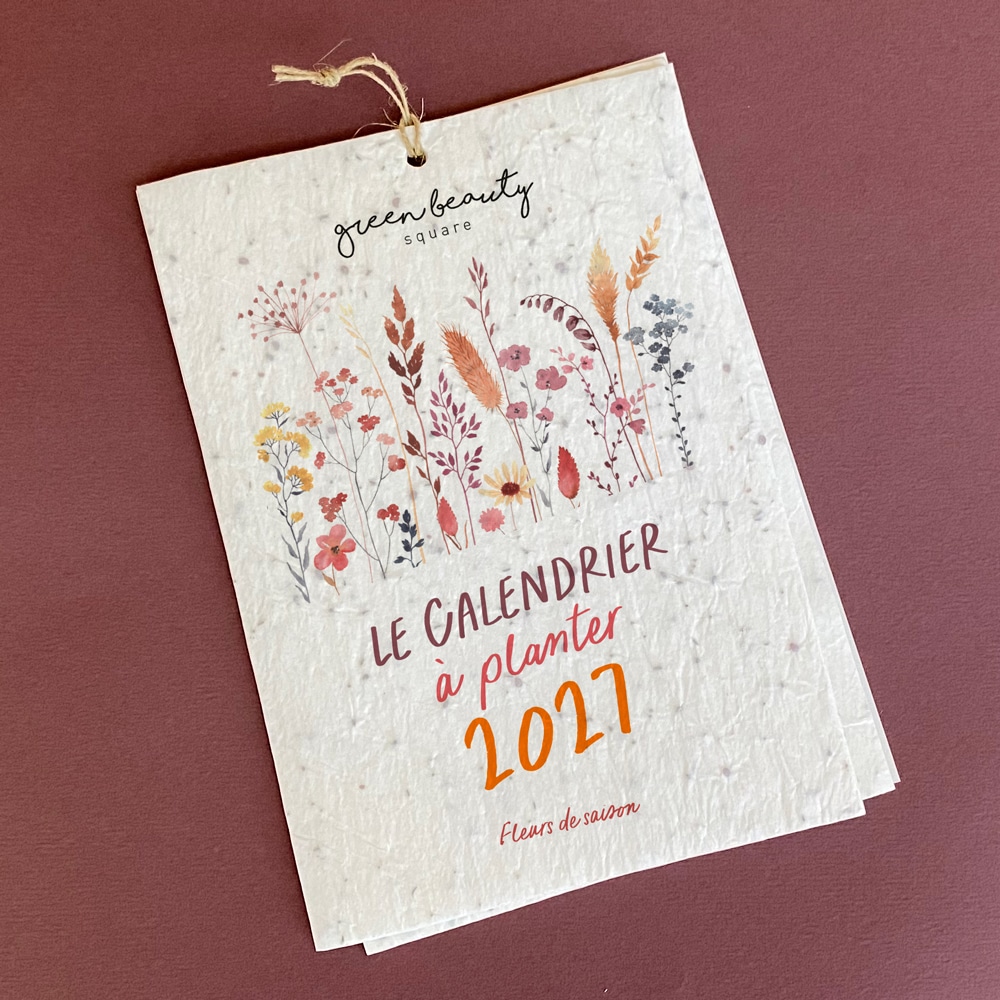 calendrier 2027 ecoresponsable cadeau entreprise