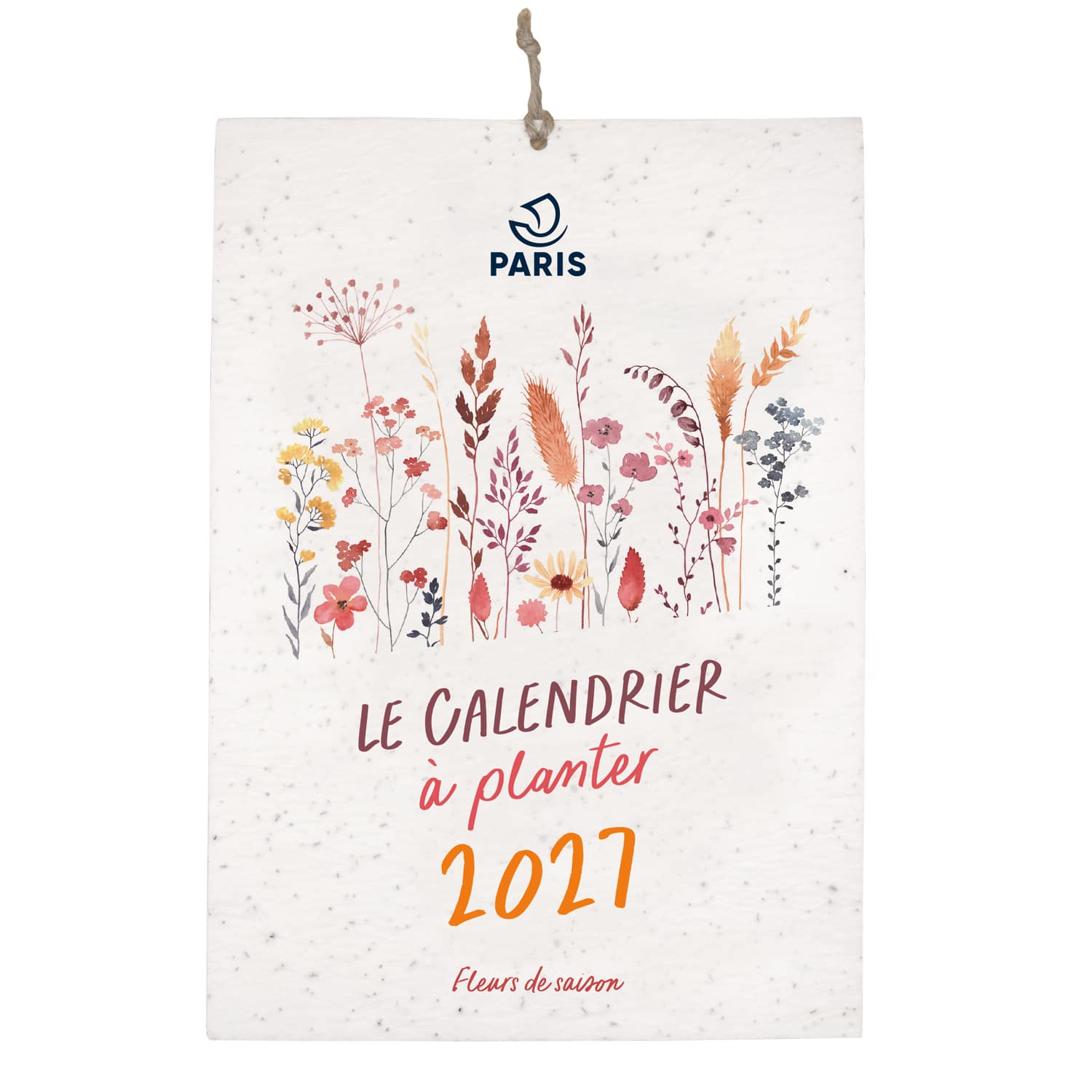 Calendrier à planter 2027 - 13 pages - Saison