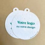 Cadeau Noel papier ensemencé